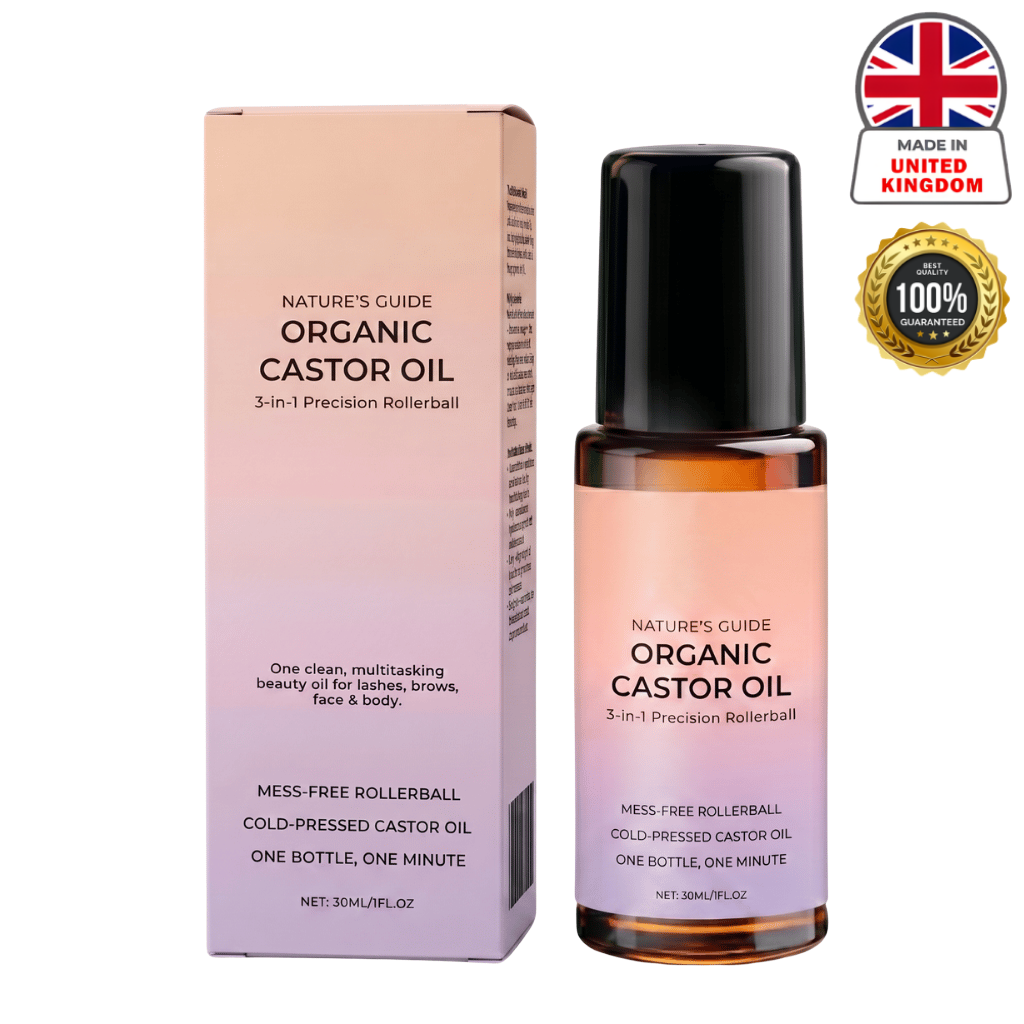 Premium Organic Castor Oil Roll-On