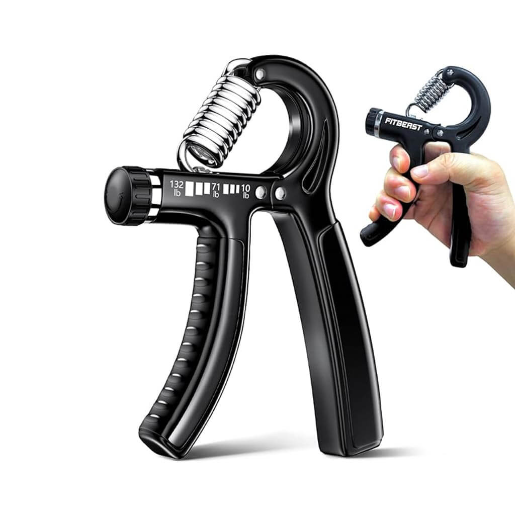 GripFlex Hand Strengthener adjustable grip trainer for enhancing hand and forearm strength.