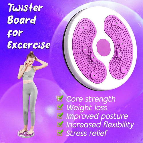Medivita CoreTwist Balance Board with textured surface enhancing core strength and flexibility in exercise routines.